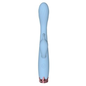 Silikonski vibrator sa klitoralnim dodatkom -56 3018-3